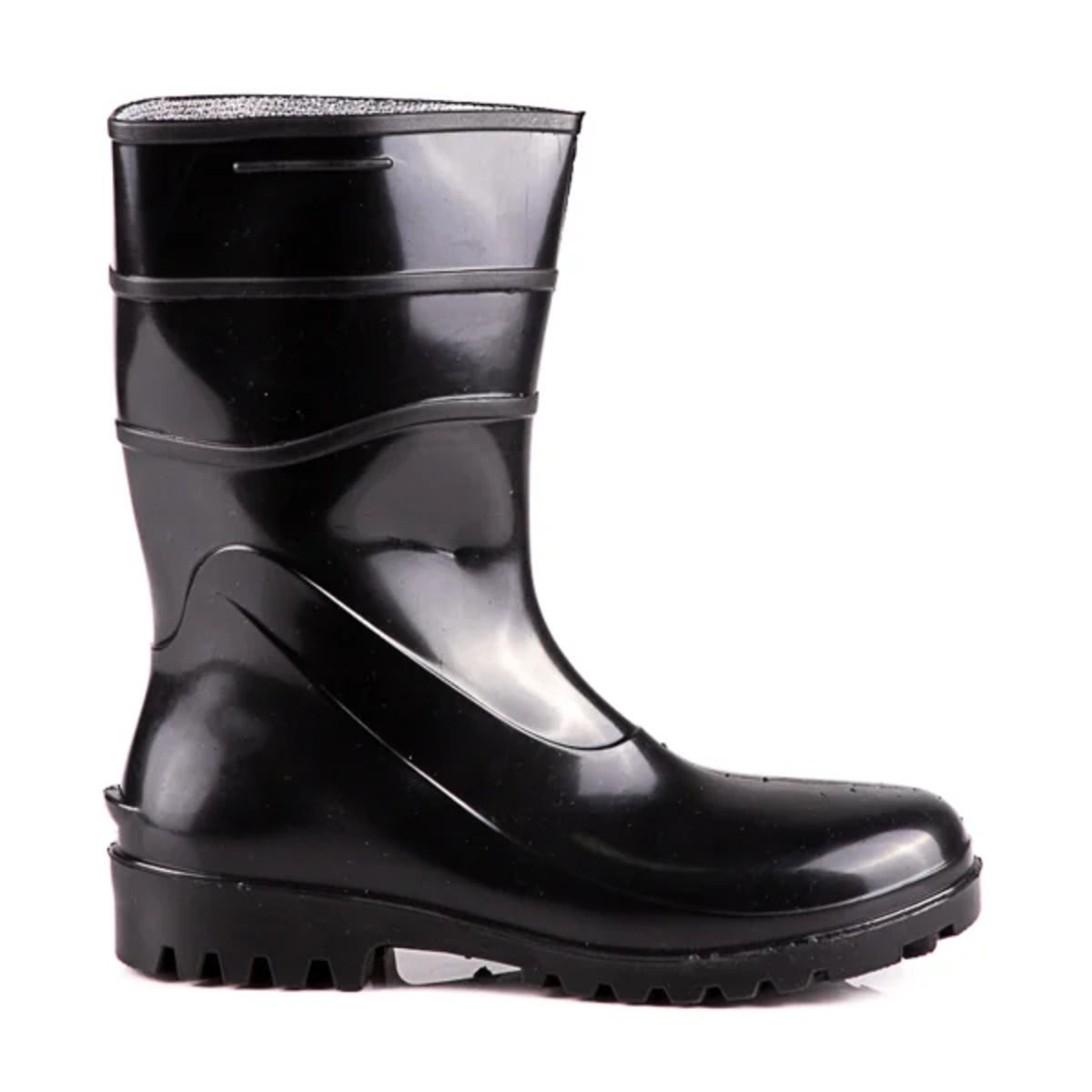 Bota De Pvc Bracol Acqua Flex Bpc Cano Curto Preta Bpc Pt