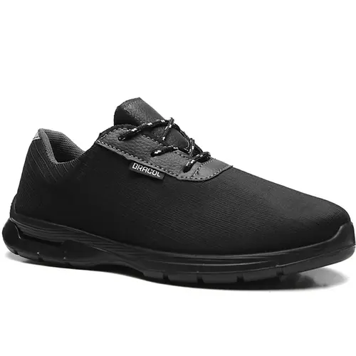 Tênis  Ultralev de Amarrar BGA Preto Tecido Couraca - Bracol
