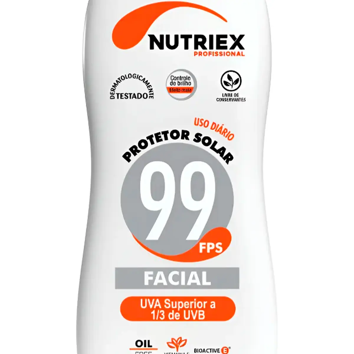 Protetor Solar Facial Nutriex Fator 99 Oil Free Bisnaga 120ml