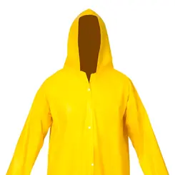Capa de Chuva Amarela Premium Com Manga Ragran -  EG Simões