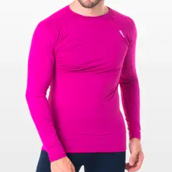 Camiseta Manga Longa Segunda Pele Roxo Proteção Solar UV 50 Unissex  Snugg