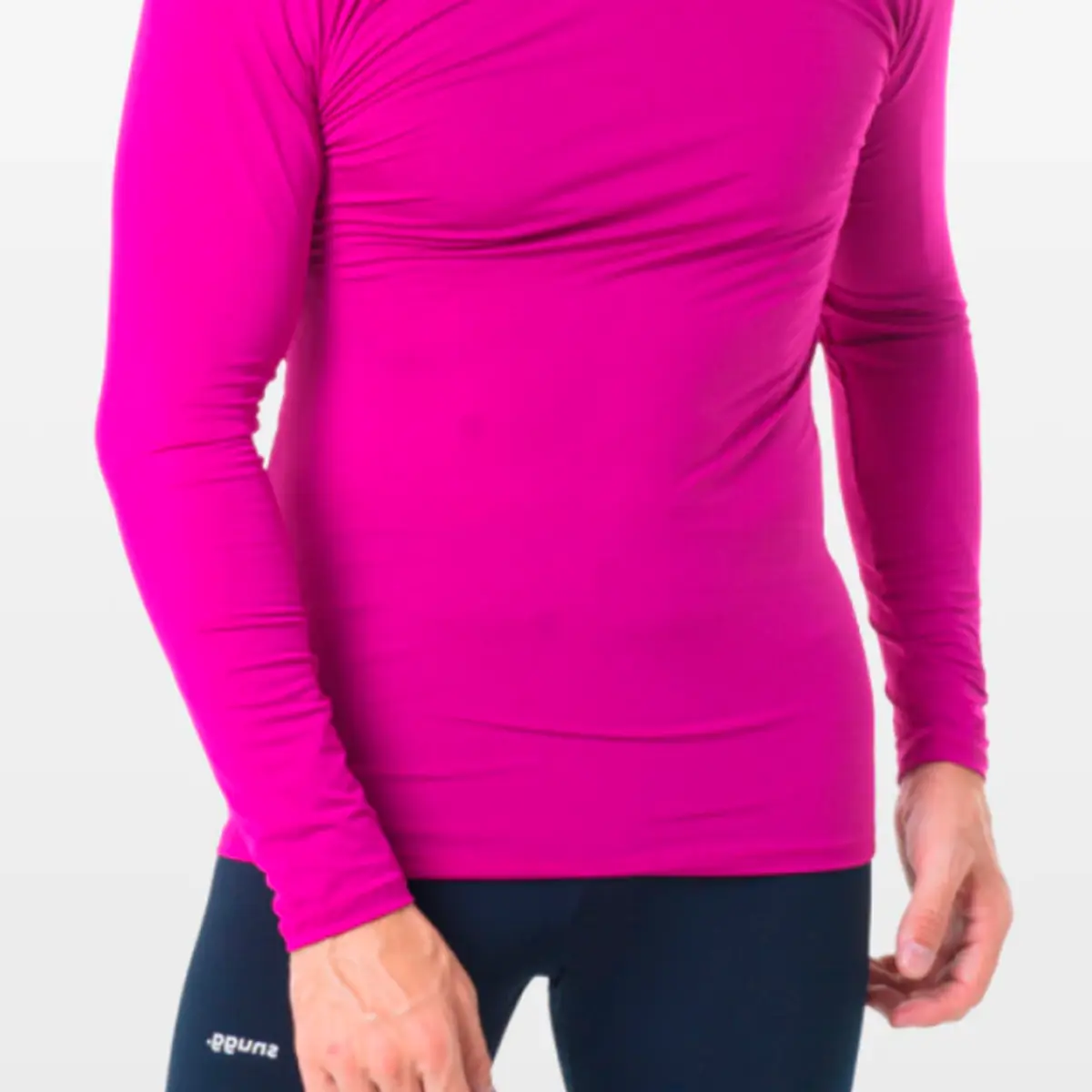 Camiseta Manga Longa Segunda Pele Roxo Proteção Solar UV 50 Unissex  Snugg