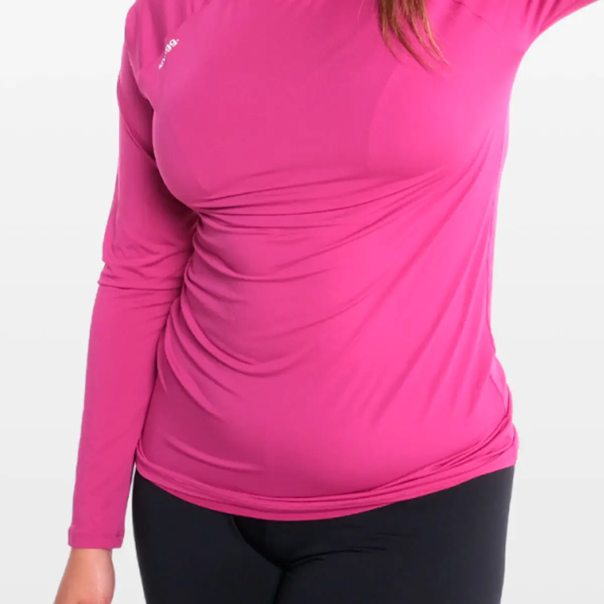 Camiseta Manga Longa Segunda Pele Roxo Proteção Solar UV 50 Unissex  Snugg