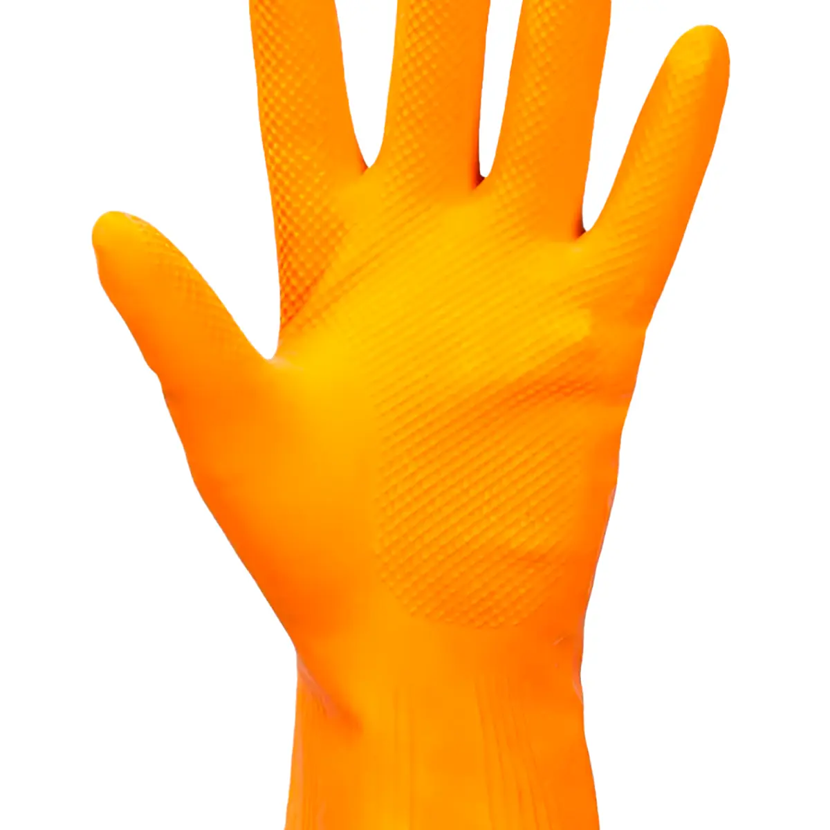 Luva Látex Orange Kalipso Reforçada com Forro
