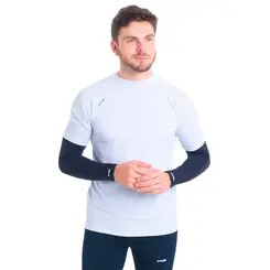 Manguito Proteção Solar UV 50 Segunda Pele Preto Unissex Snugg