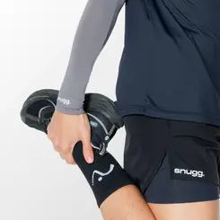 Manguito Proteção Solar UV 50 Segunda Pele Cinza Unissex  Snugg