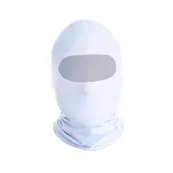 Balaclava Proteção Solar UV 50 Branco Unissex Snugg