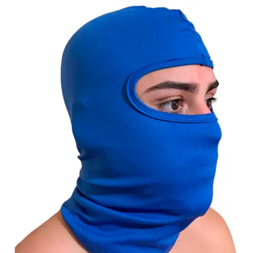 Balaclava Proteção Solar UV 50 Azul Unissex  Snugg