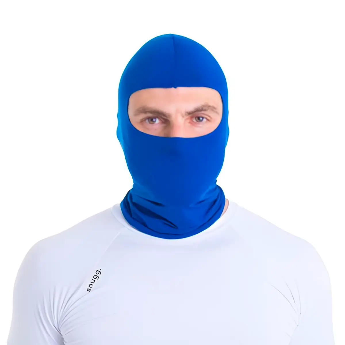 Balaclava Proteção Solar UV 50 Azul Unissex  Snugg