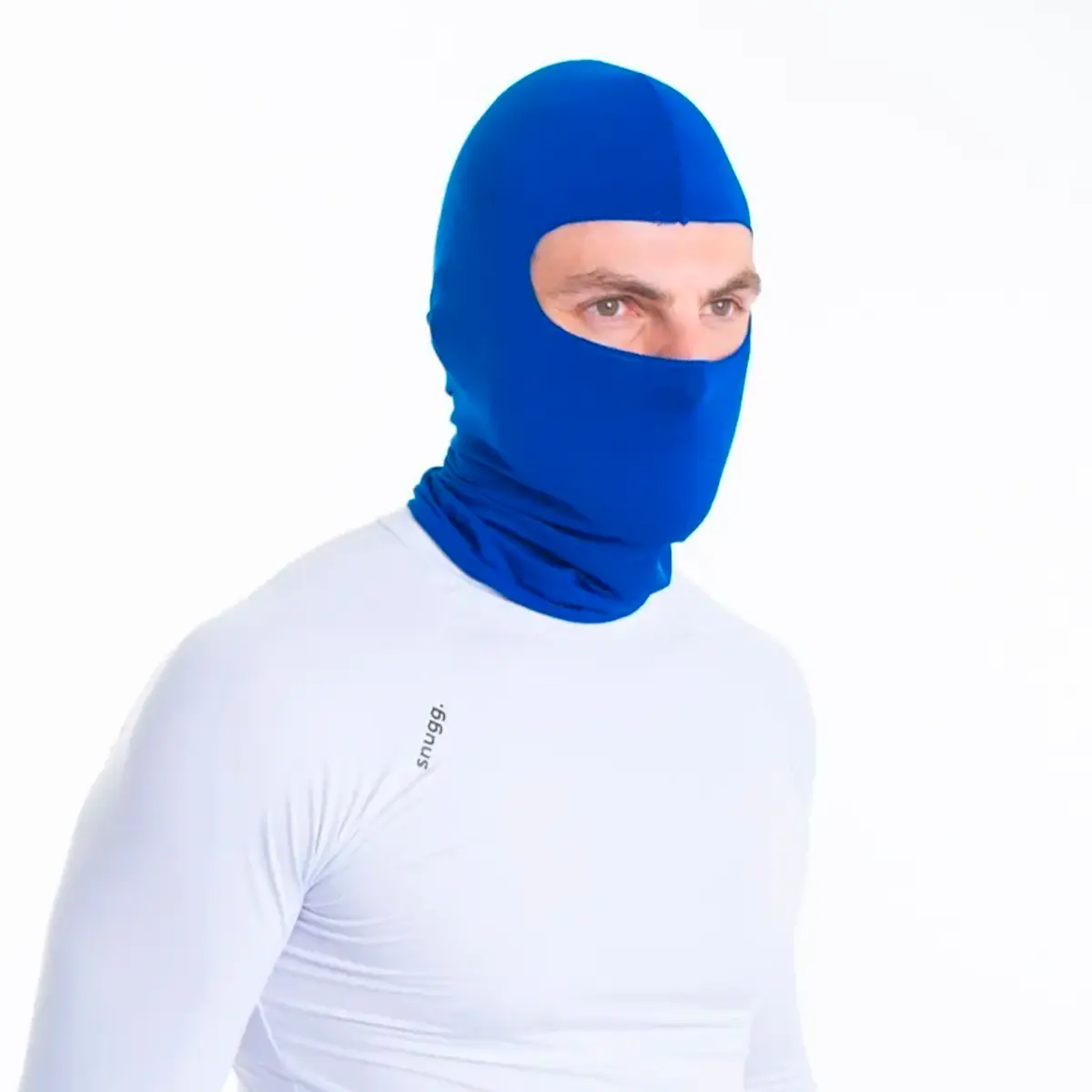 Balaclava Proteção Solar UV 50 Azul Unissex  Snugg