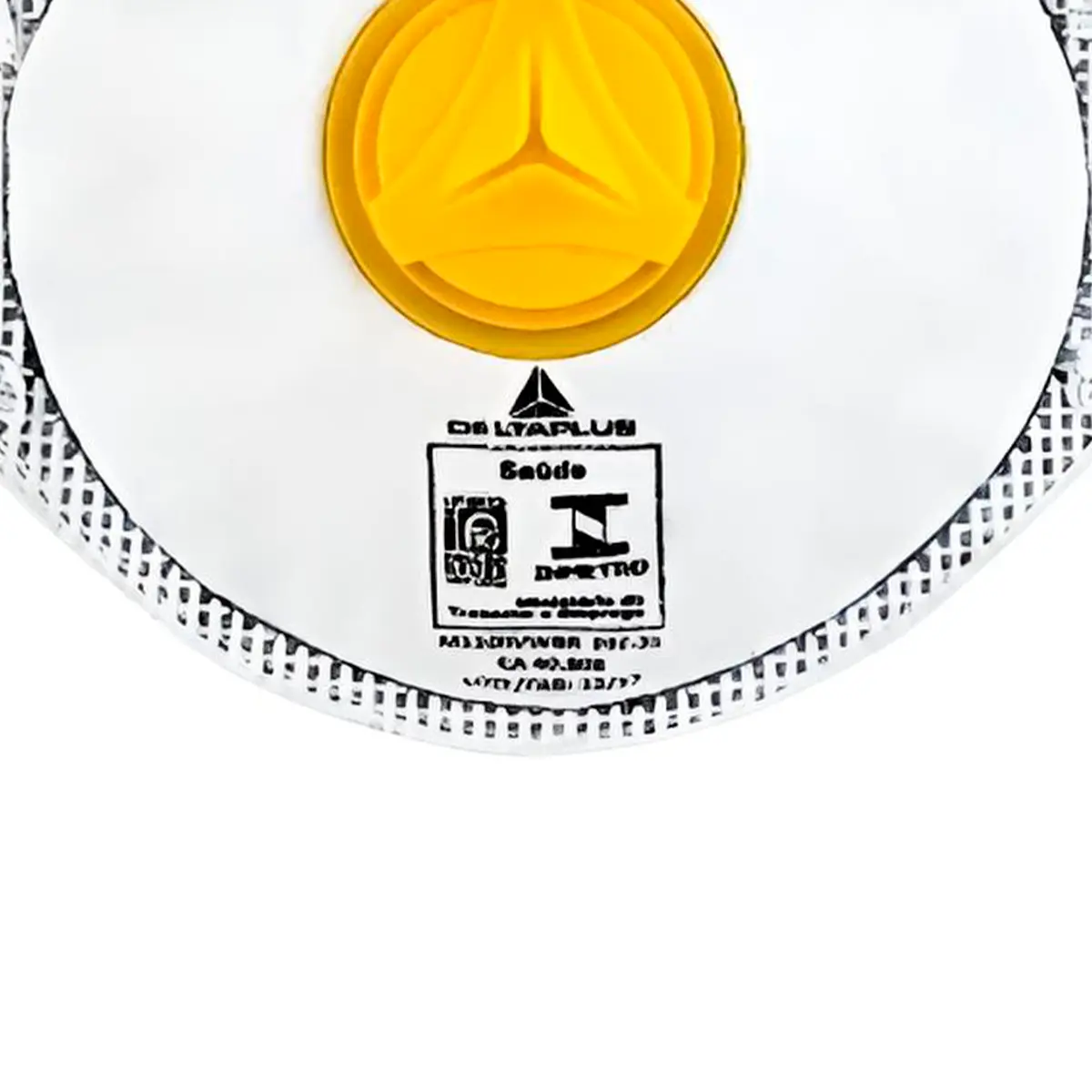 Kit com 10 Unidades - Máscara Respiratória Confort PFF2 com Válvula Tipo Concha Delta Plus