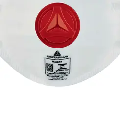 Kit com 10 Unidades - Máscara Respiratória Confort PFF3 com Válvula Tipo Concha Delta Plus