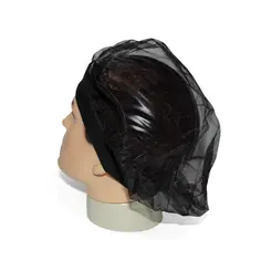 Touca Organza com Elastano Preta C/2 Prevemax