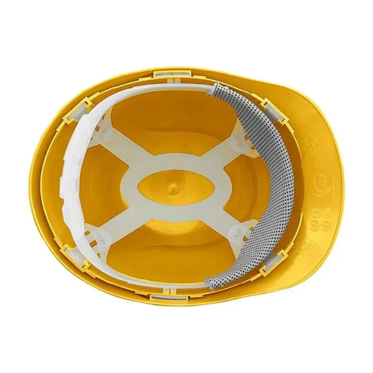 Capacete de Segurança Avant Amarelo com Suspenção Camper