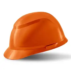 Capacete de Segurança Avant Laranja com Suspenção Camper