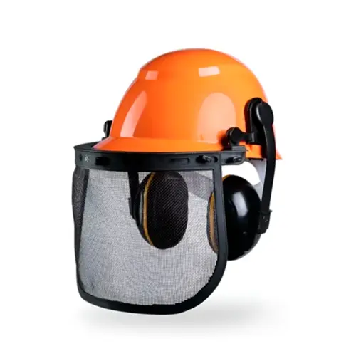 Kit Roçador-Capacete-Facial-Auditivo Camper