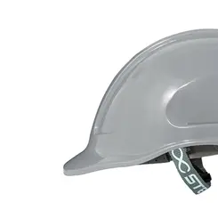 Capacete de Segurança Steelflex Turtle - Aba Frontal Cinza