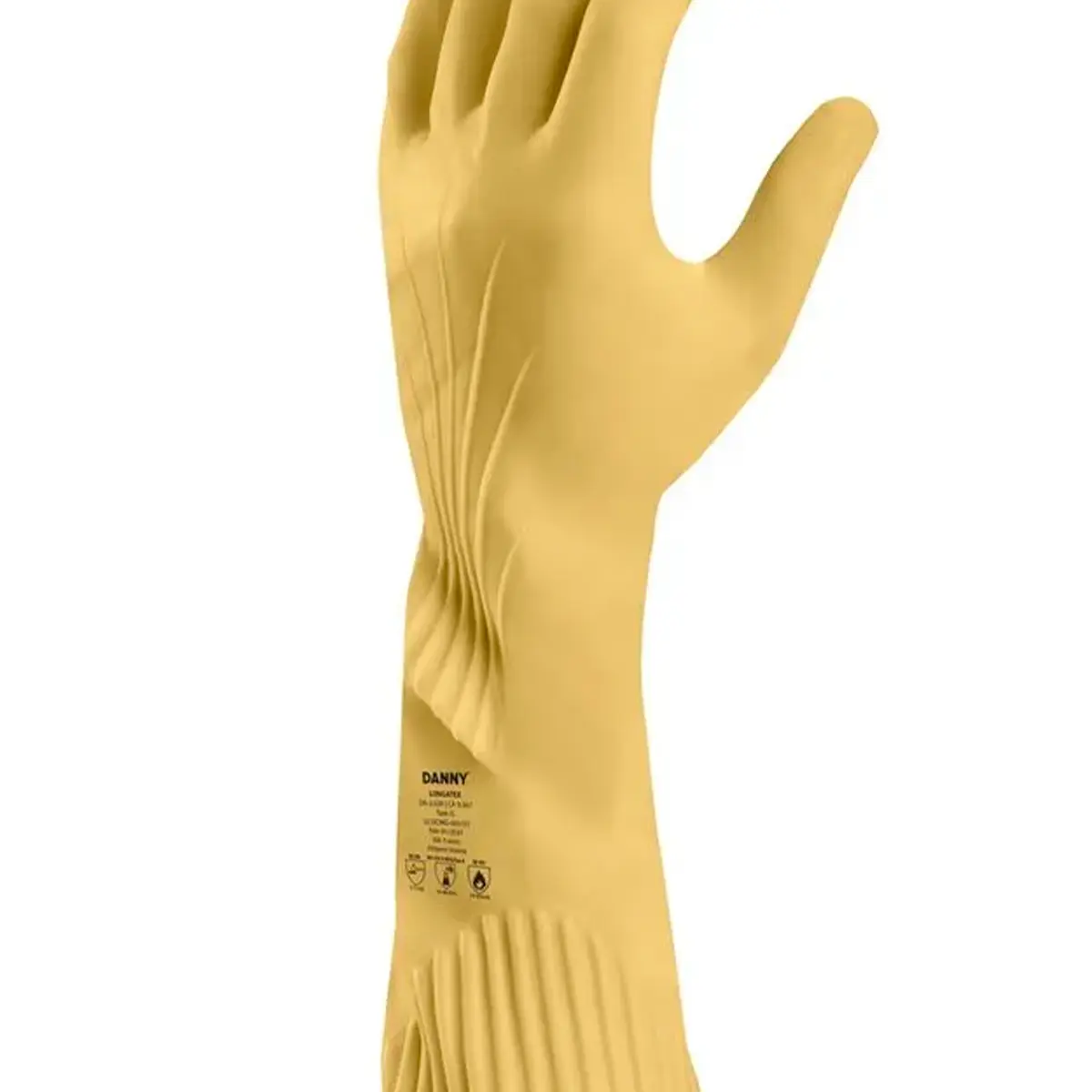 Luva de Látex Natural com Punho Elástico Longatex Danny