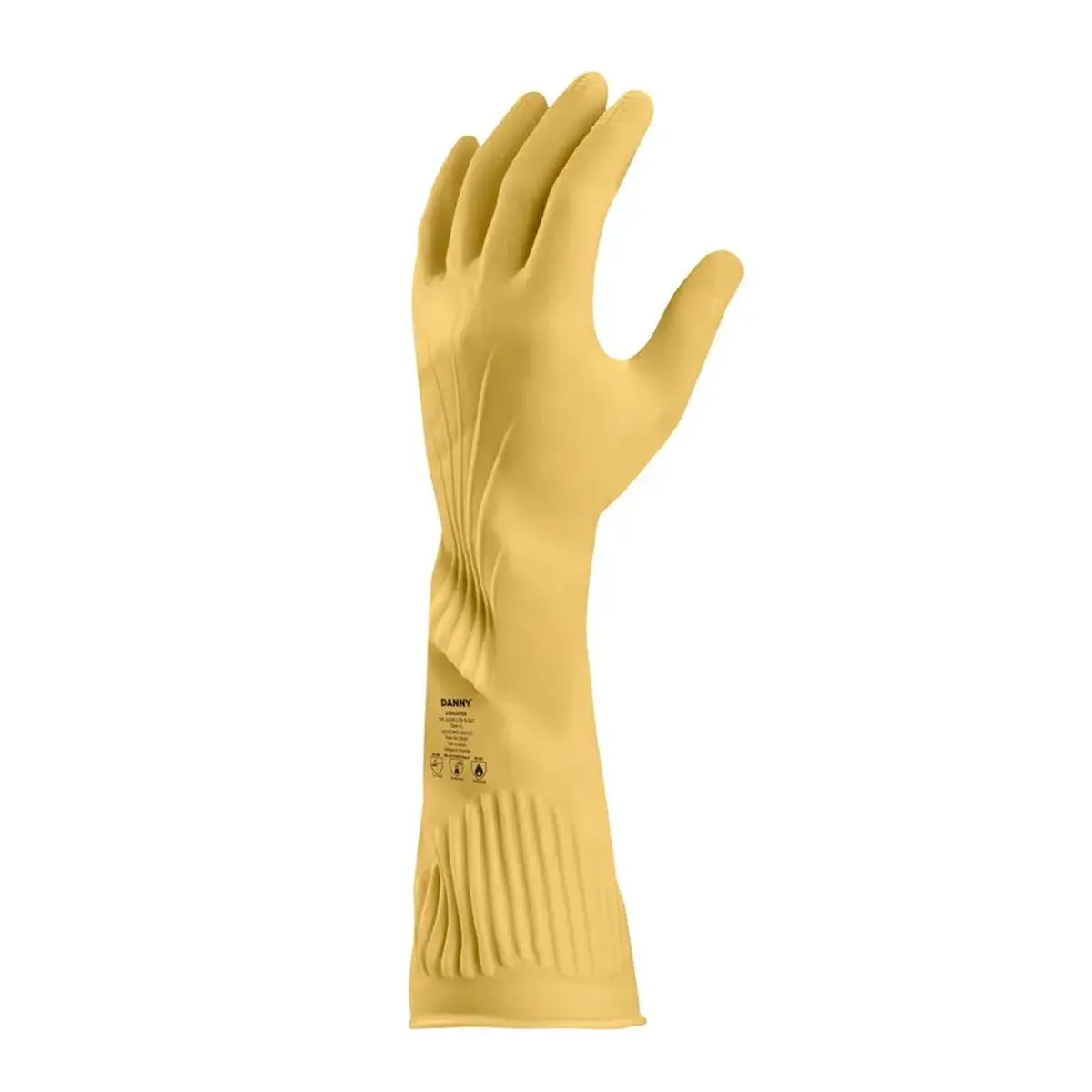 Luva de Látex Natural com Punho Elástico Longatex Danny