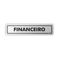 Placa Financeiro Encartale