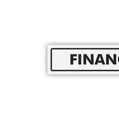 Placa Financeiro Encartale