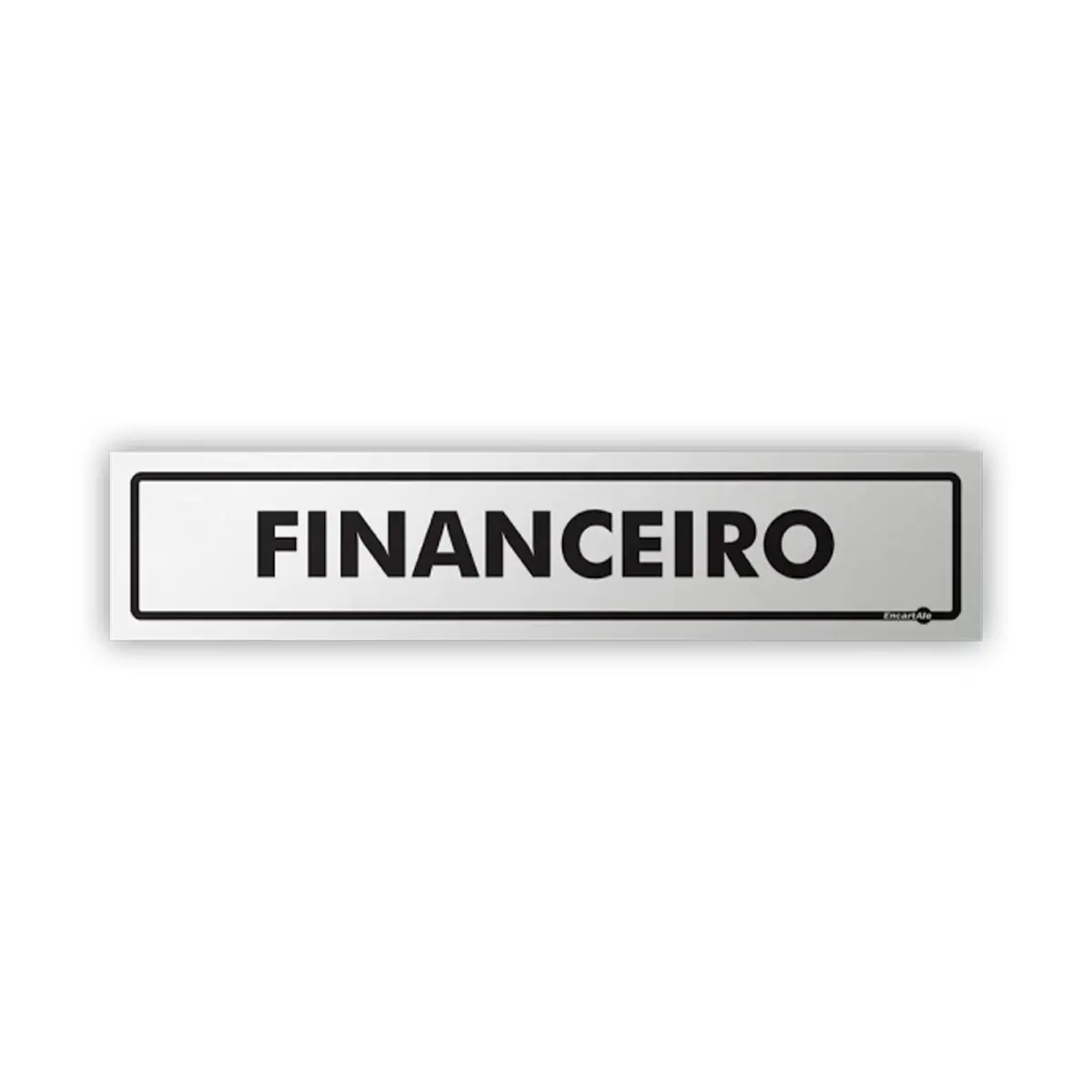 Placa Financeiro Encartale