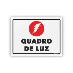 Placa Quadro de Luz Encartale