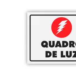 Placa Quadro de Luz Encartale