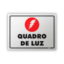 Placa Quadro de Luz Encartale