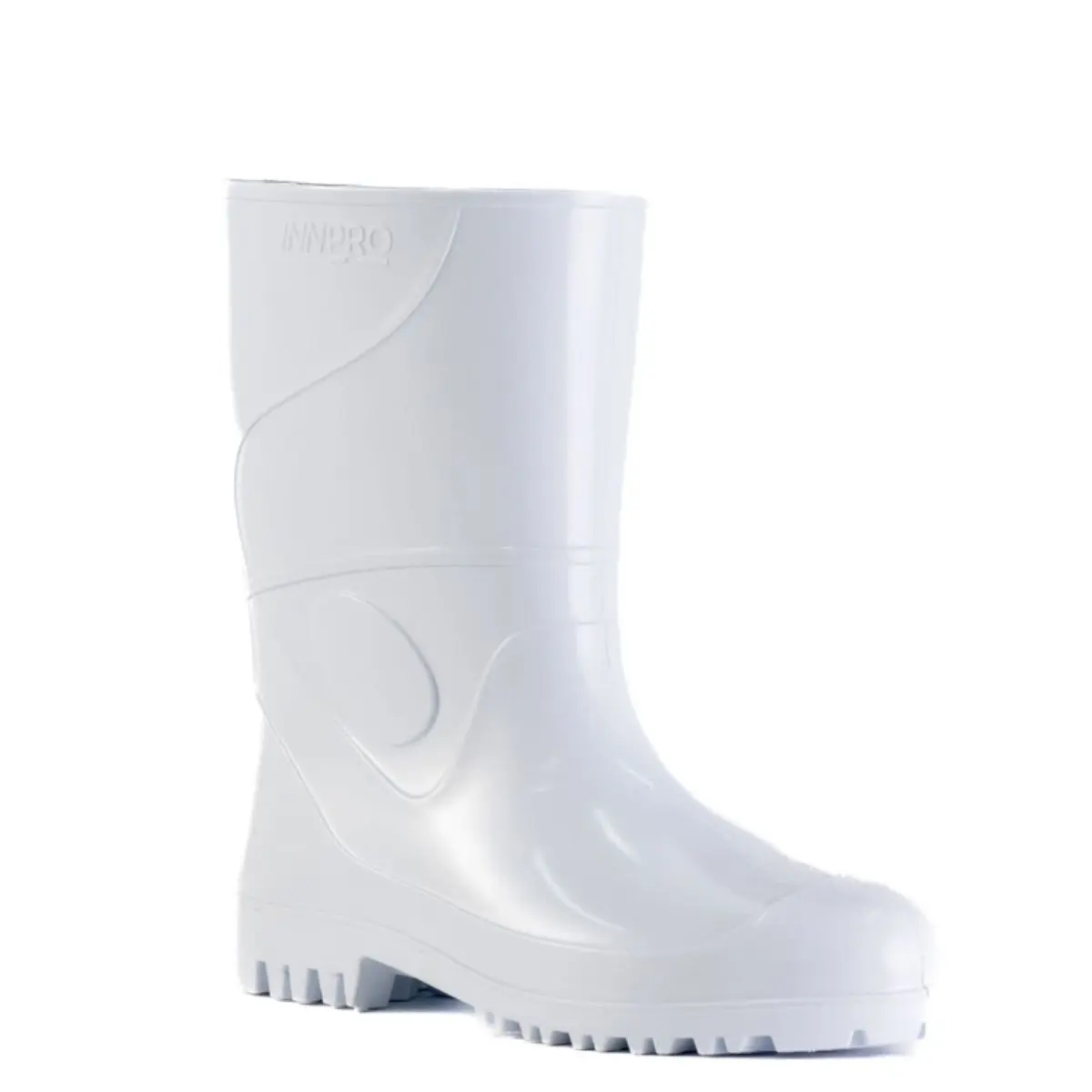 Bota de PVC Branca Agro Cano Médio Innpro