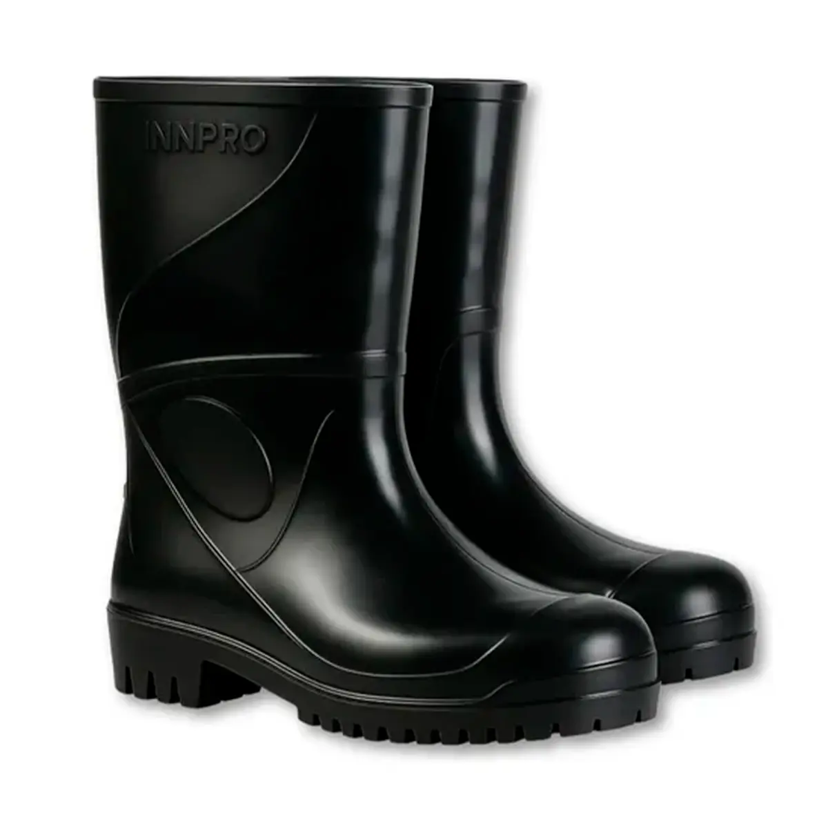 Bota de PVC Work Preta Cano Médio - Innpro