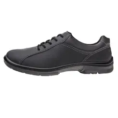 Tênis de Amarrar Preto 50F60SRV Couro Baby Marluvas