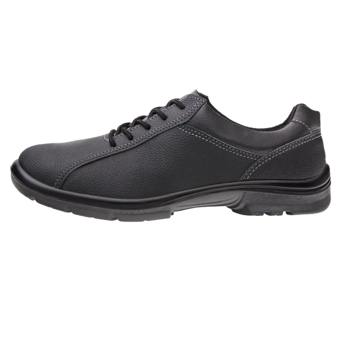 Tênis de Amarrar Preto 50F60SRV Couro Baby Marluvas