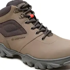 Botina Adventure Dragon Nobuck Concreto Gogowear