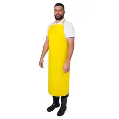Avental Químico Nylon Amarelo Ouro Vértice