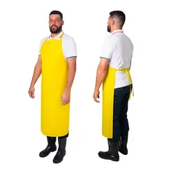 Avental Químico Nylon Amarelo Ouro Vértice