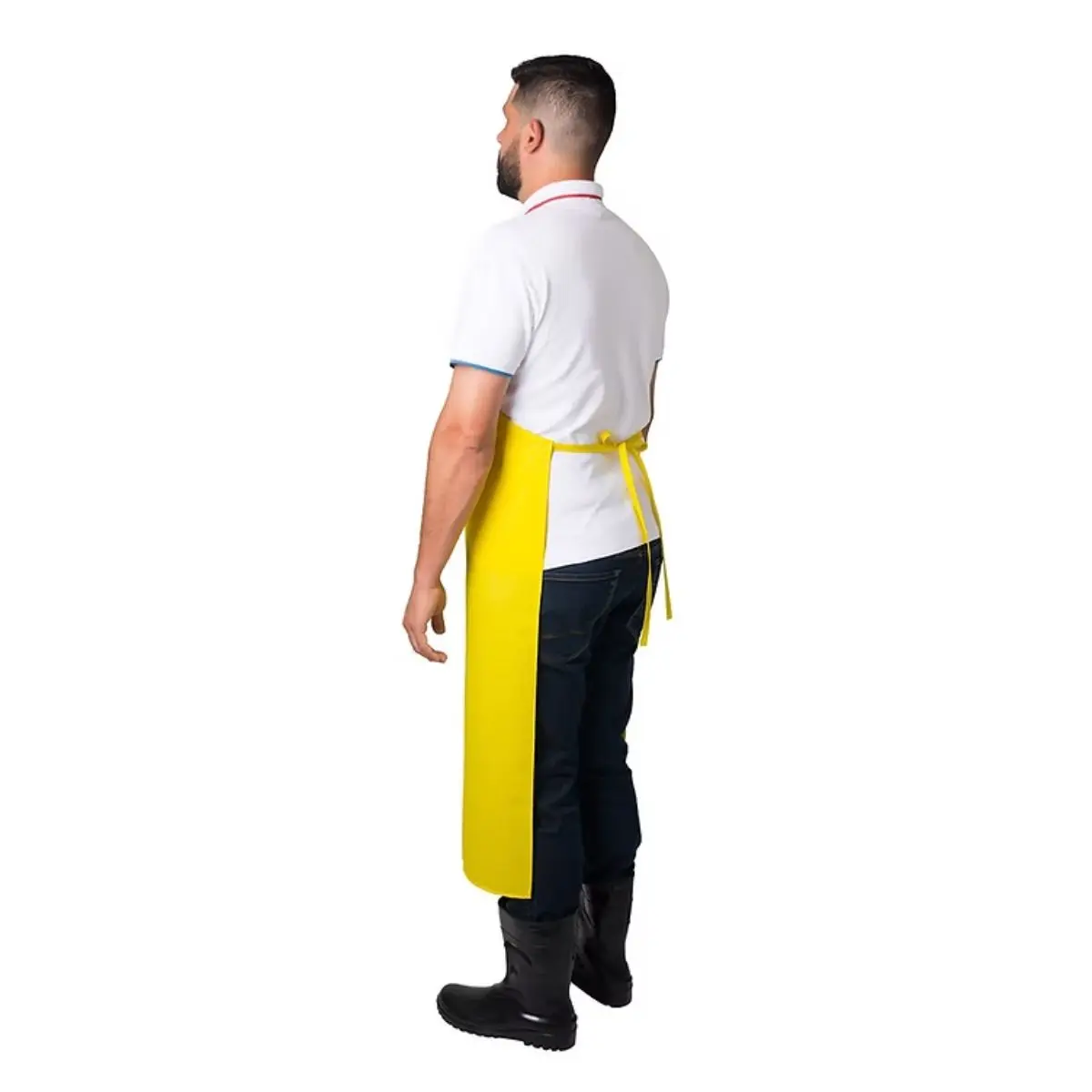 Avental Químico Nylon Amarelo Ouro Vértice