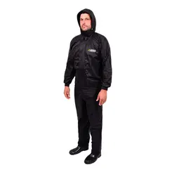Conjunto motoqueiro 1212 Nylon Preto Vértice