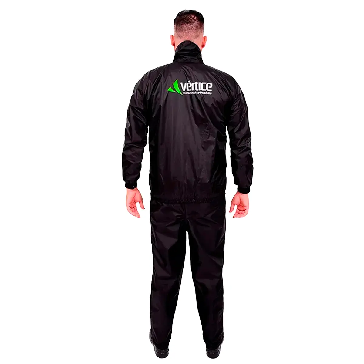 Conjunto motoqueiro 1212 Nylon Preto Vértice