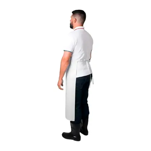 Avental Químico Nylon Branco Vértice- 120x70