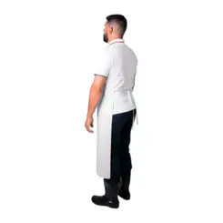Avental Químico Nylon Branco Vértice- 120x70