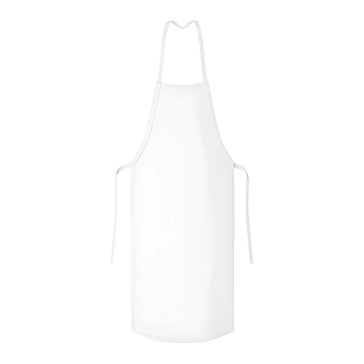 Avental Químico Nylon Branco Vértice- 120x70