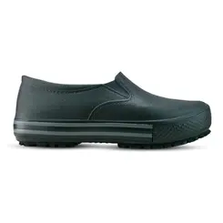 Tênis Antiderrapante Eva BB80 Preto com Listra Cinza Soft Work