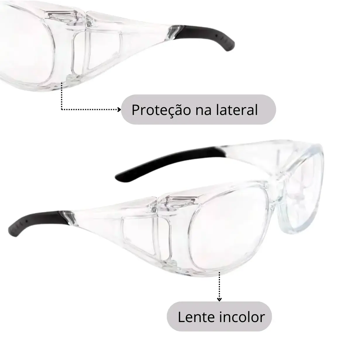 Óculos de Segurança Spot Transparente Danny