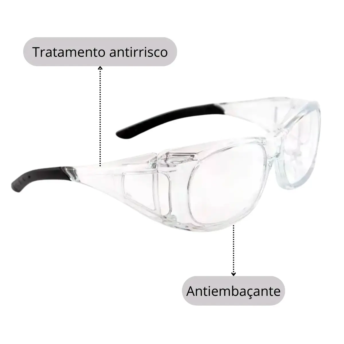 Óculos de Segurança Spot Transparente Danny