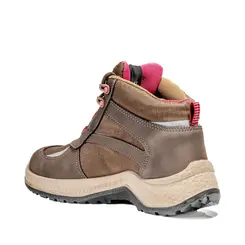 Botina Jade Marrom Amarr. 4038BHFM4700LL Bracol