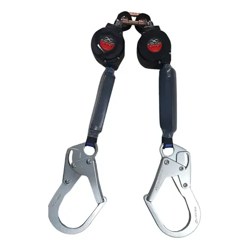 Trava-Quedas Retrátil Duplo Fita de 1,80M  - Steelflex