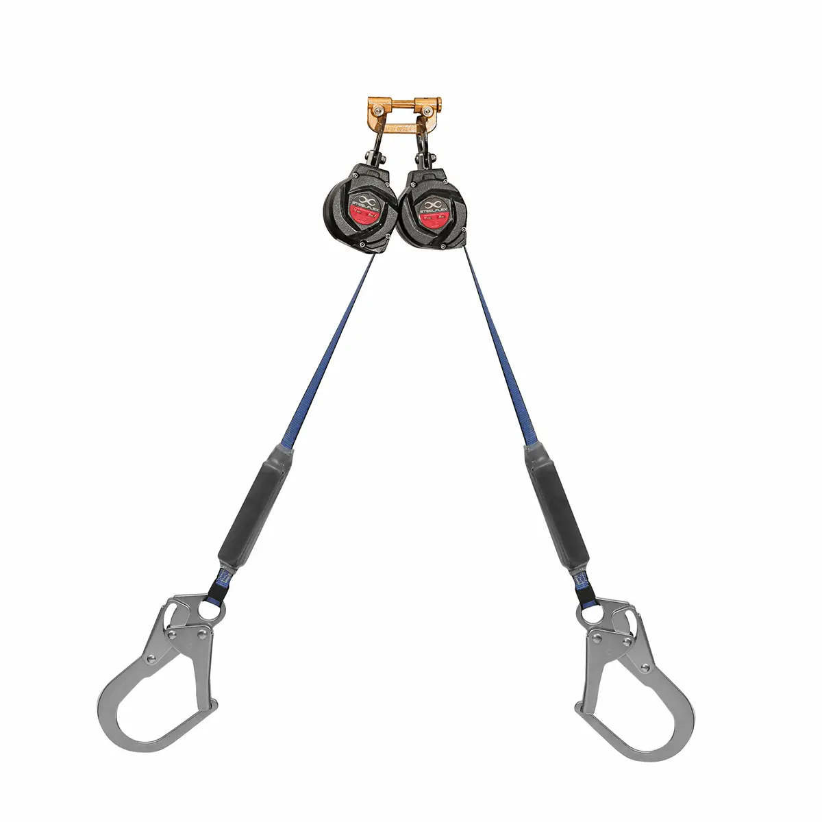 Trava-Quedas Retrátil Duplo Fita de 1,80M  - Steelflex