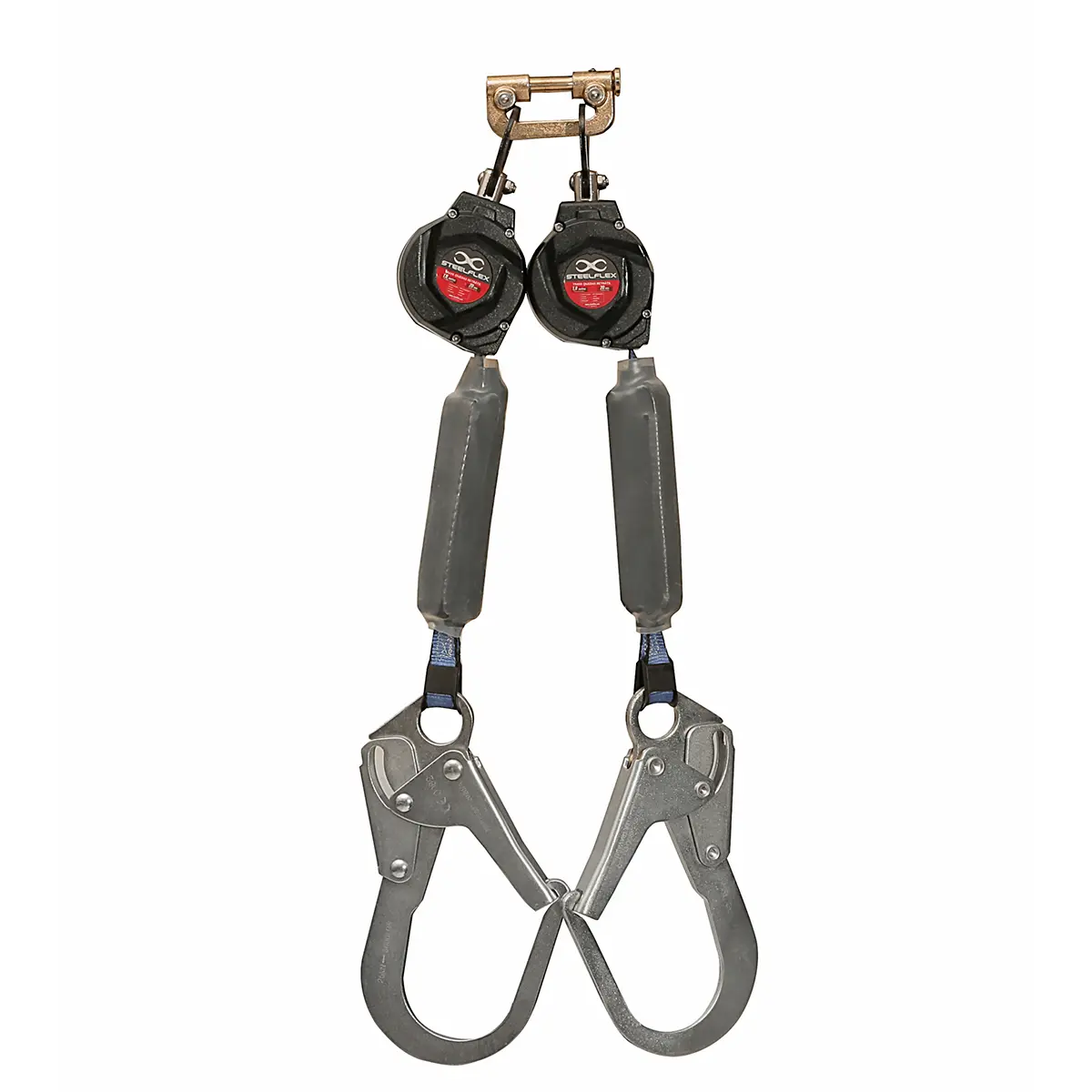 Trava-Quedas Retrátil Duplo Fita de 1,80M  - Steelflex