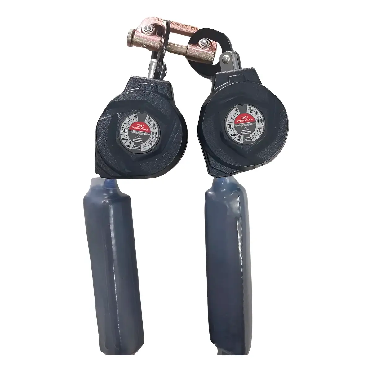 Trava-Quedas Retrátil Duplo Fita de 1,80M  - Steelflex